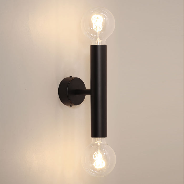 Toli Black Wall Light