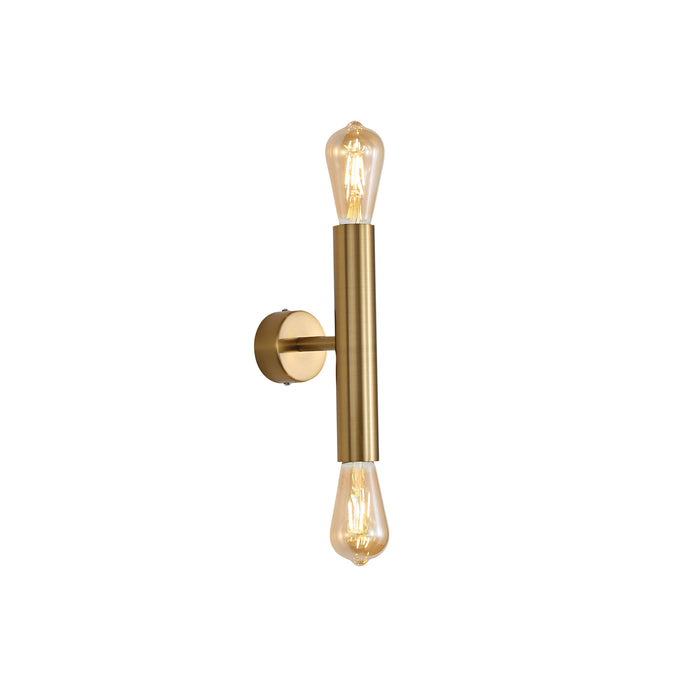 Toli Satin Brass Wall Light