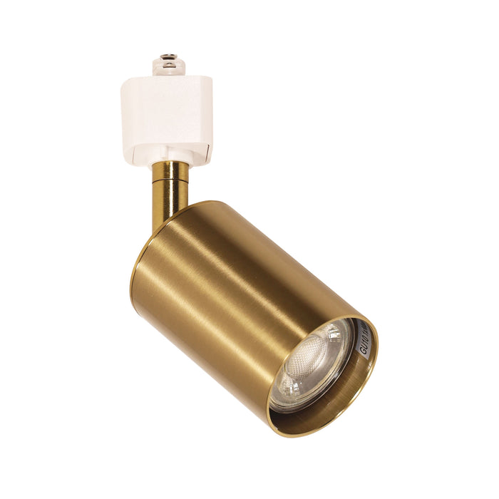 Bridge Track Spot White And Brass Light