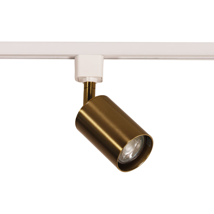 Bridge Track Spot White And Brass Light