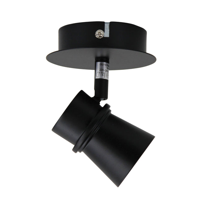 Yarra 1 Light - Black Spotlight