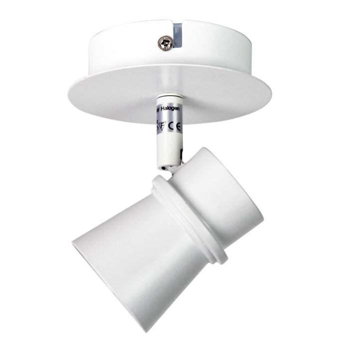 Yarra 1 Light - White Spotlight