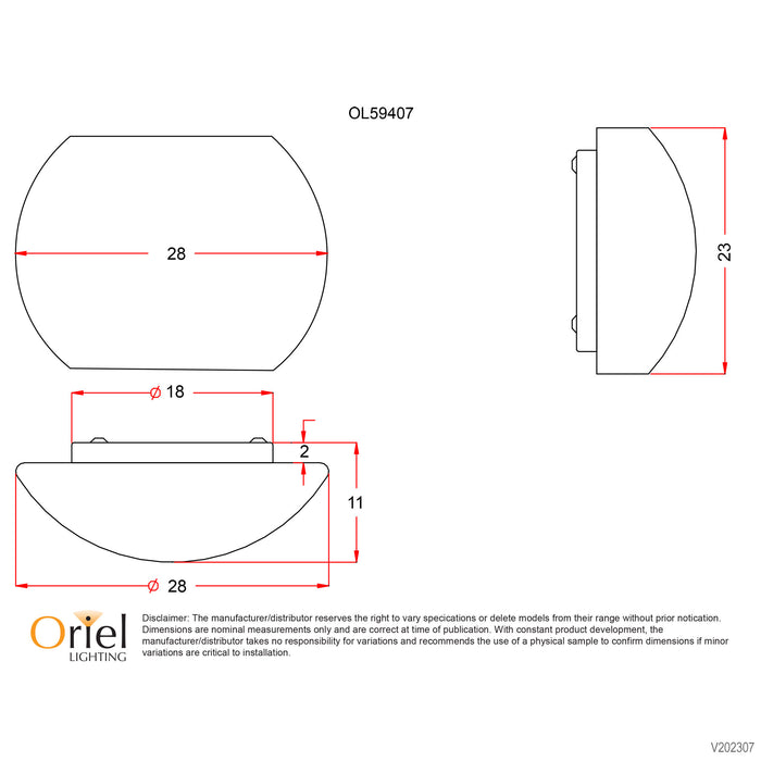 Elba Wall Light