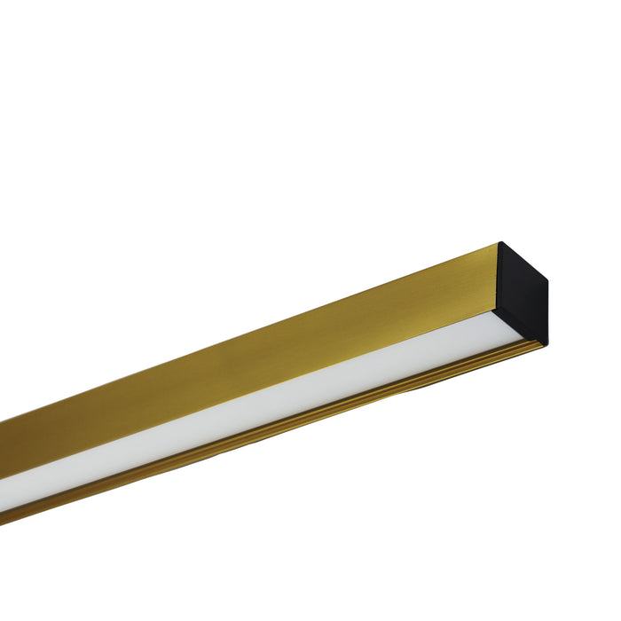 Shard.1500 Satin Brass Pendant