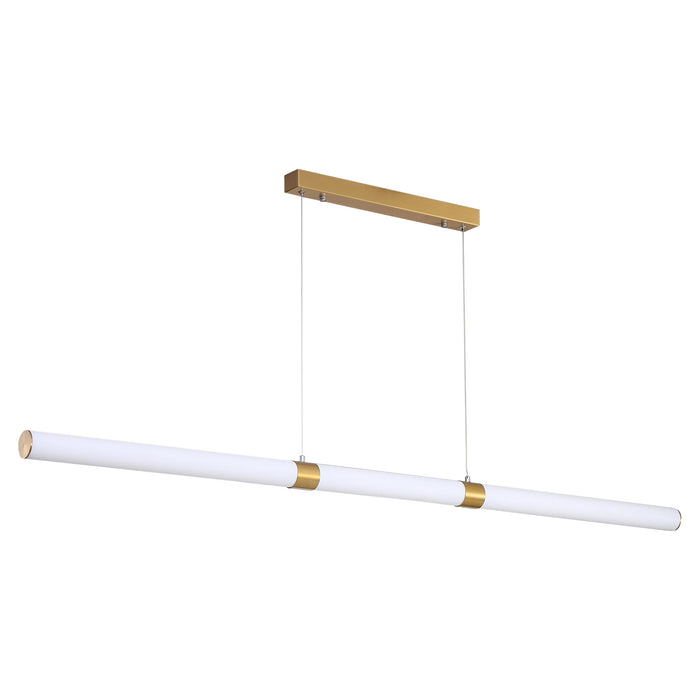 Kallita Satin Brass Pendant