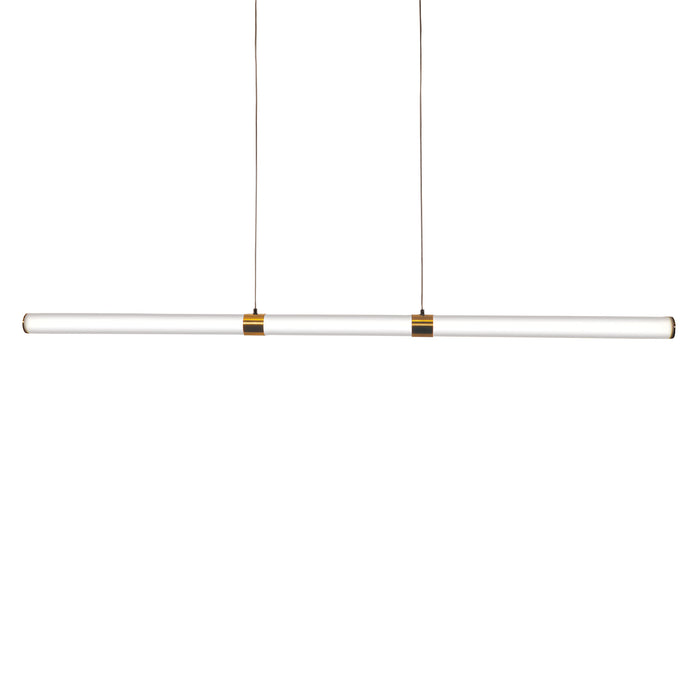 Kallita Satin Brass Pendant