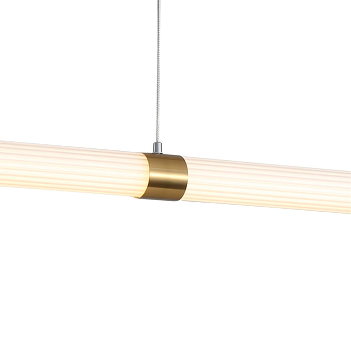 Maxwell Satin Brass Pendant