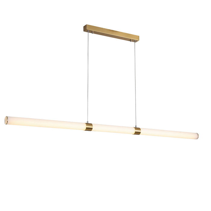 Maxwell Satin Brass Pendant