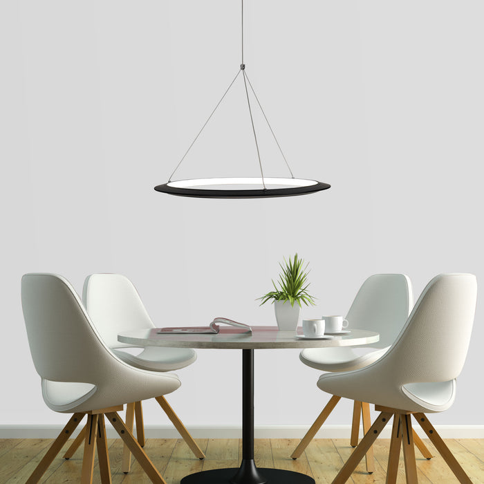 Saturn.60 Black Pendant