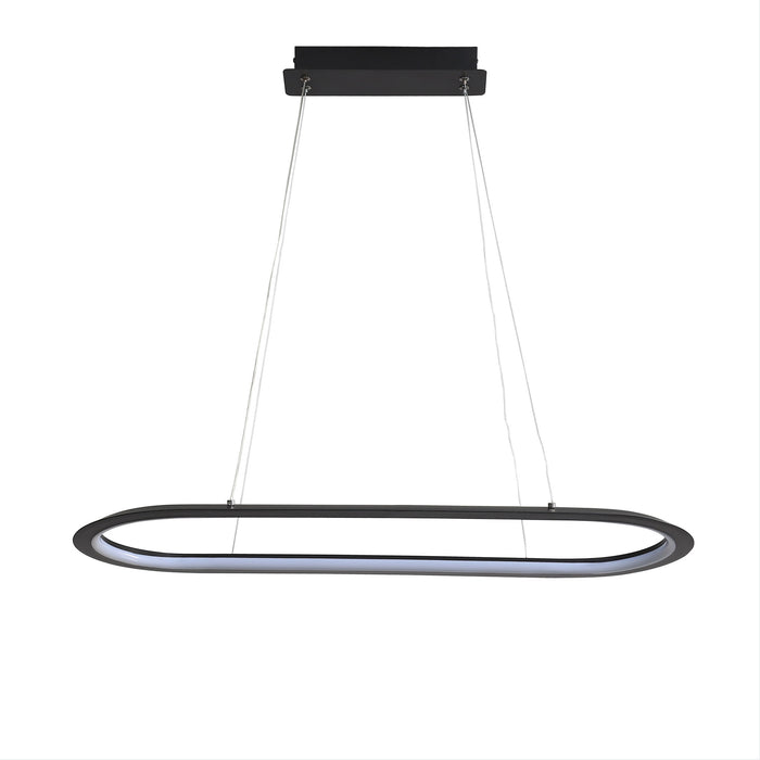 Ovale Black Pendant