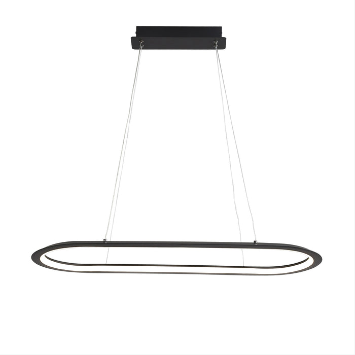 Ovale Black Pendant