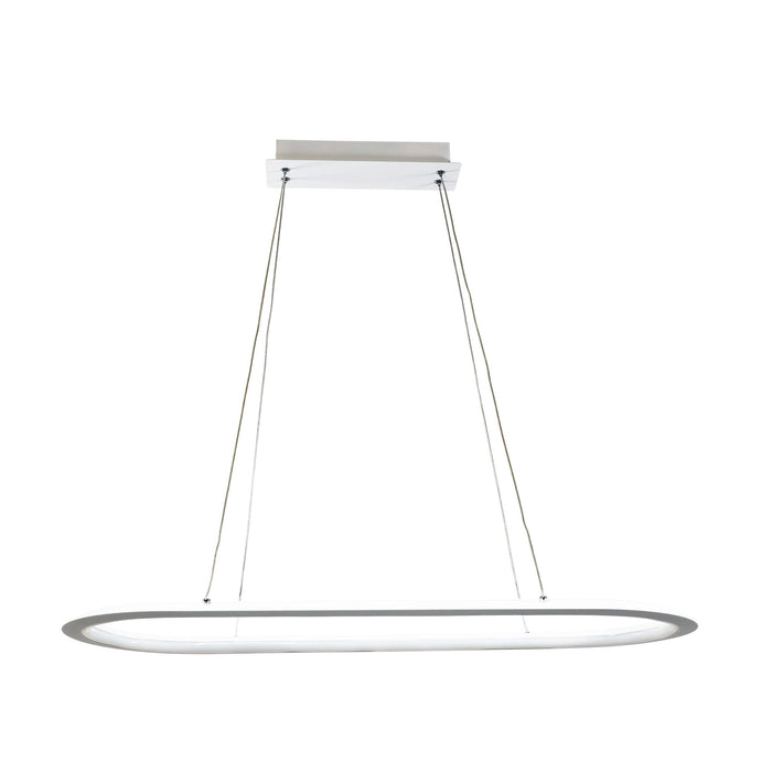 Ovale White Pendant