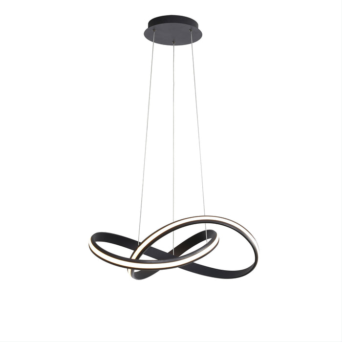 Spira Black Pendant