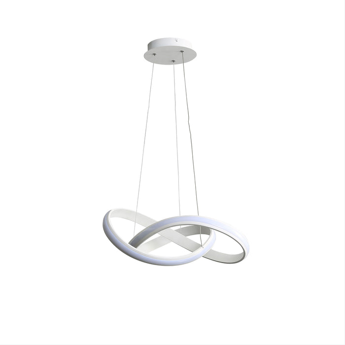 Spira White Pendant