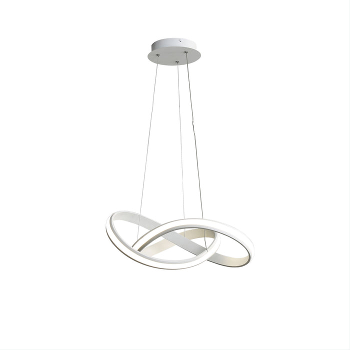 Spira White Pendant