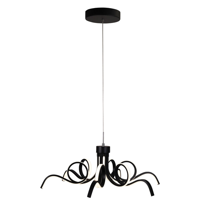 Noodle.70 Black Pendant