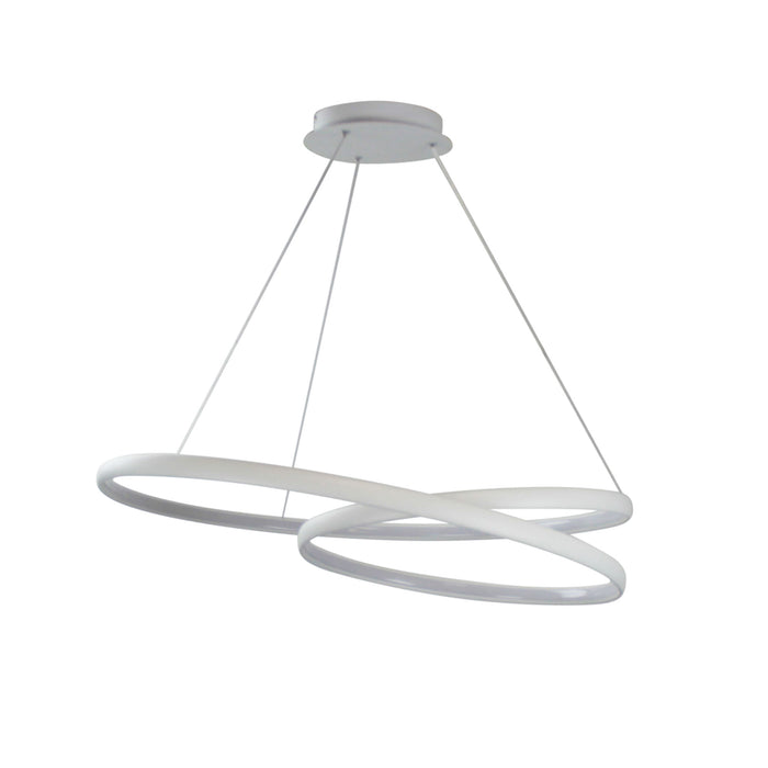 Infinity Cts White Pendant