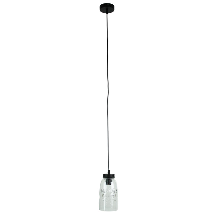 Mason - Clear Pendant