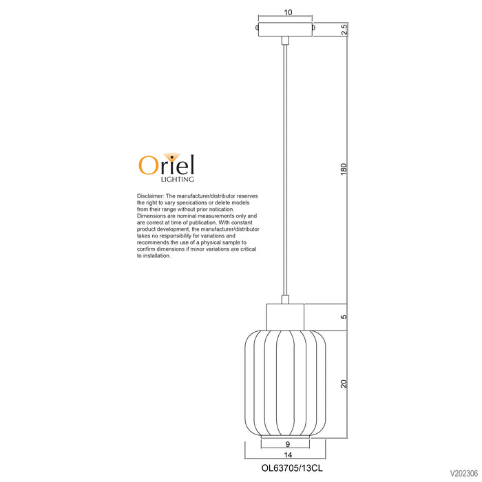 Miller.130 Pendant