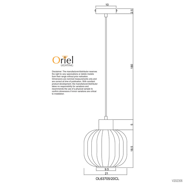 Miller.200 Pendant