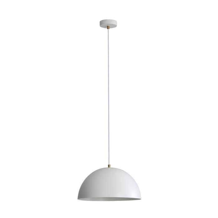 Lexi.35 White Pendant