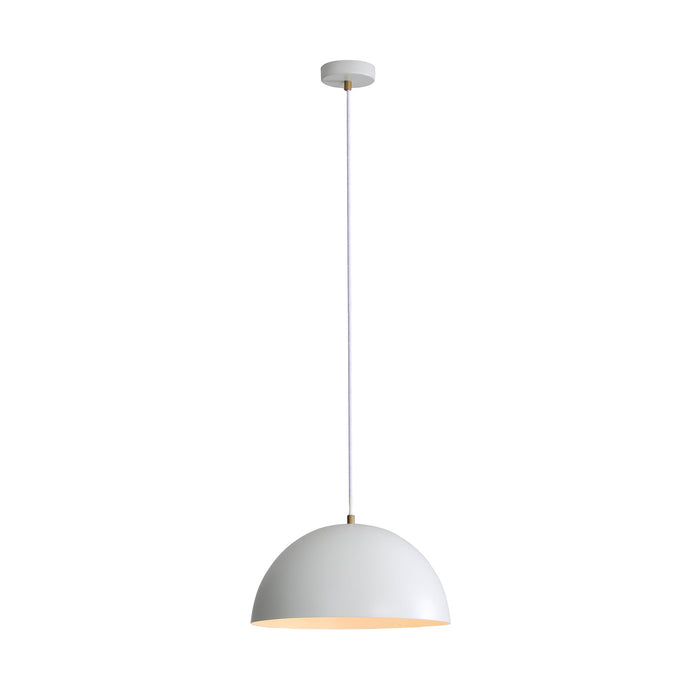 Lexi.35 White Pendant