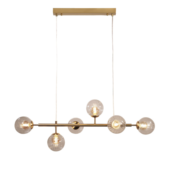 Volli.6 Satin Brass Pendant