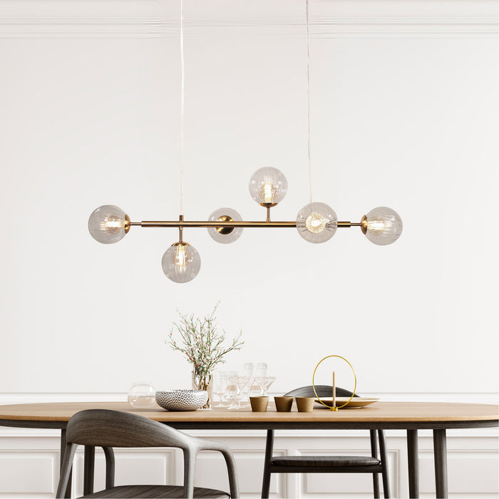 Volli.6 Satin Brass Pendant