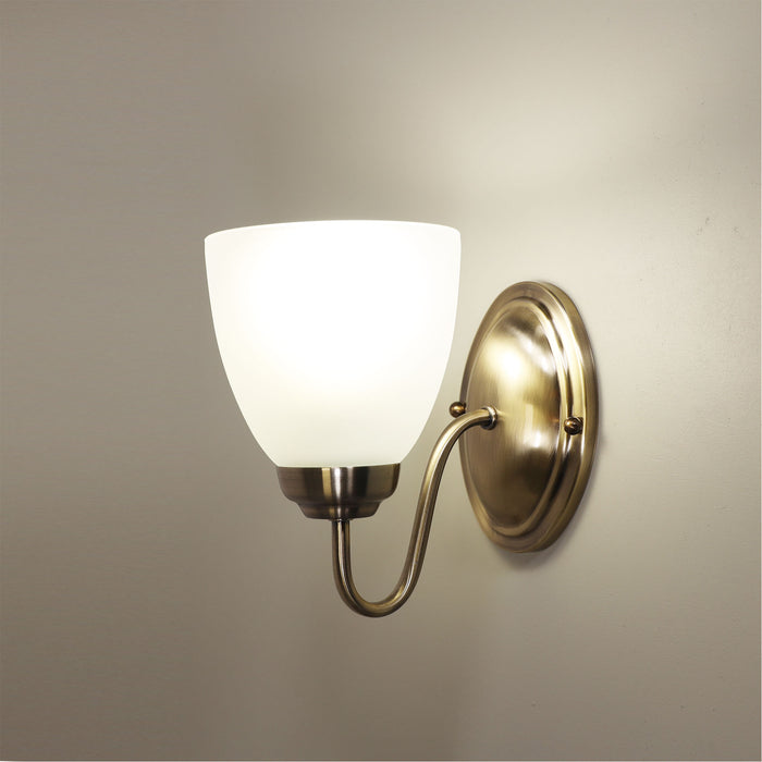 Rochester Wall Antique Brass Wall Light