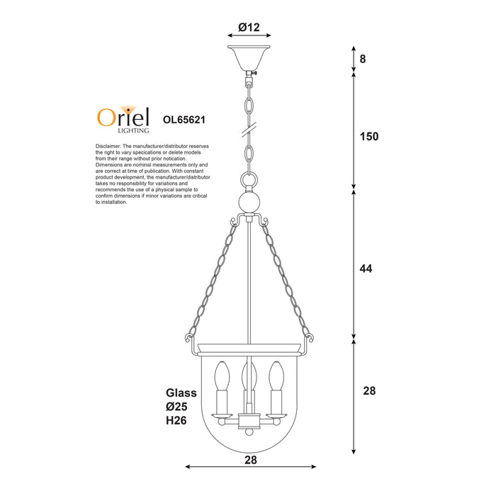 Weston Pendant