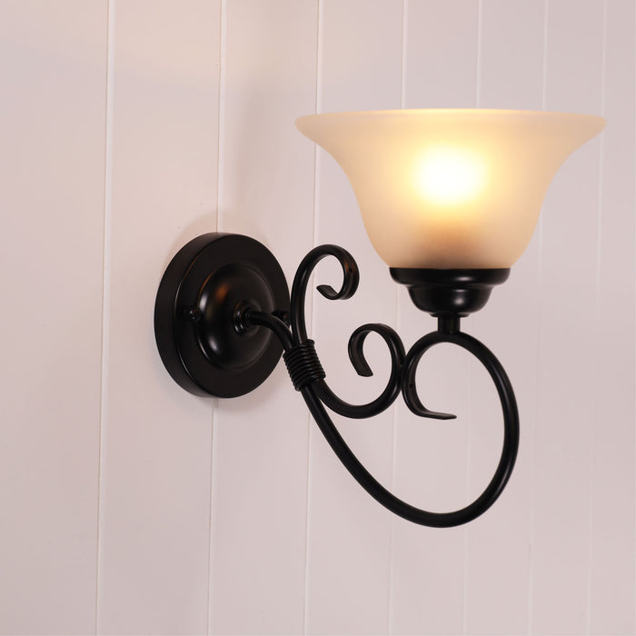 Gaston Ii Wall Light Black