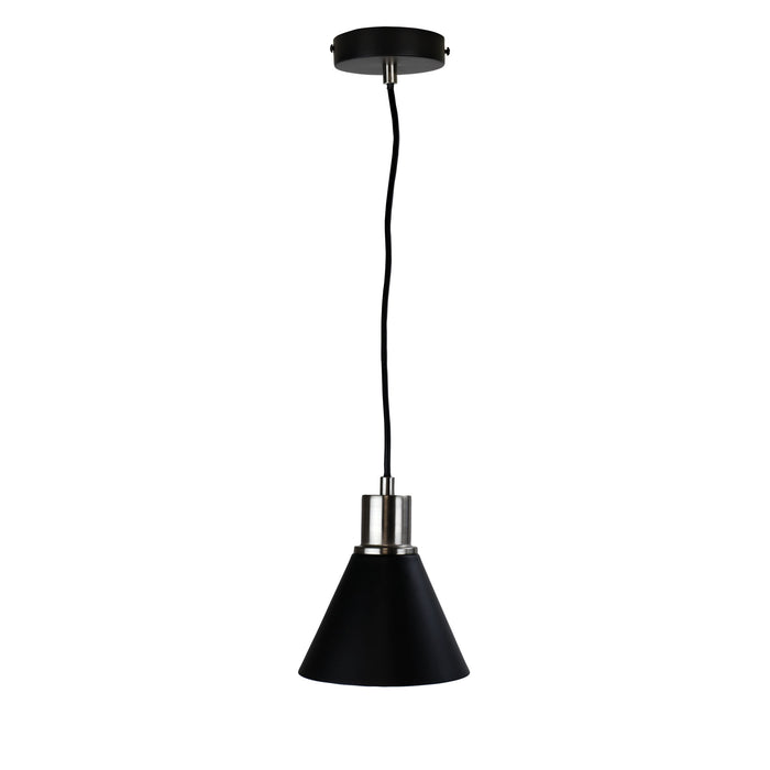 Como Brushed Chrome Pendant