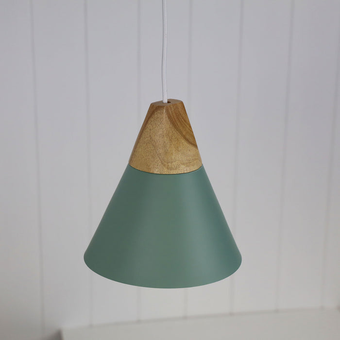 Trigo.20 - Green Pendant