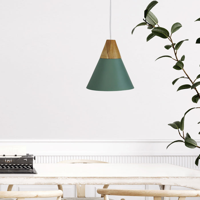 Trigo.20 - Green Pendant