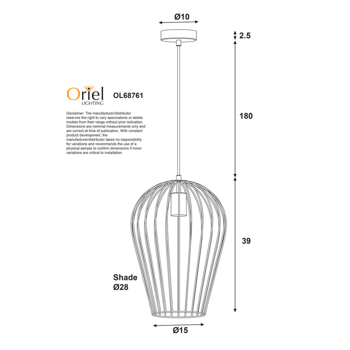 Olam.27 Pendant