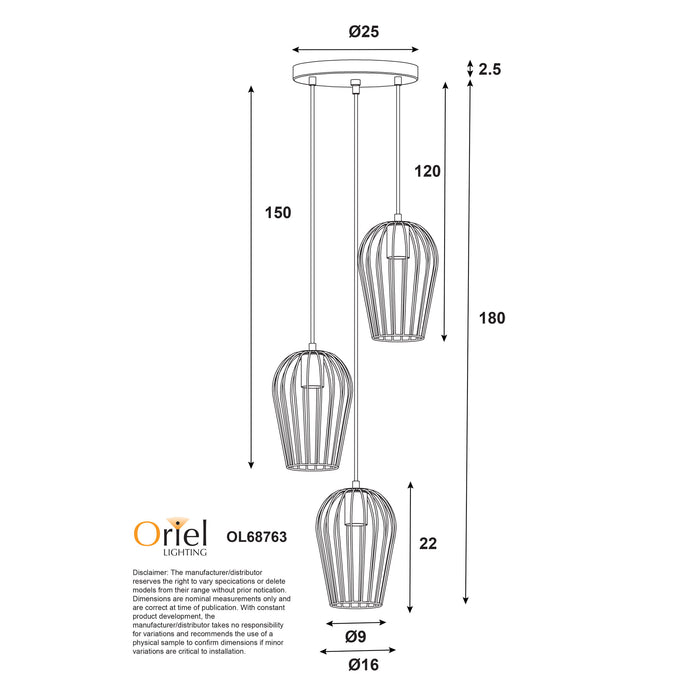 Olam 3Lt Pendant
