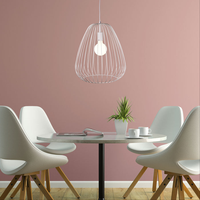 Pera.38 White Pendant