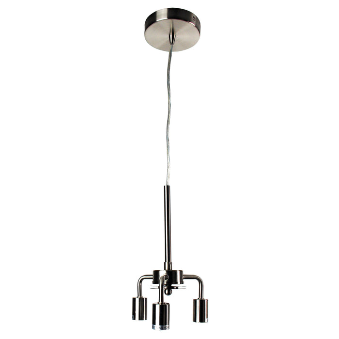 Suspension 3 Light Brushed Chrome