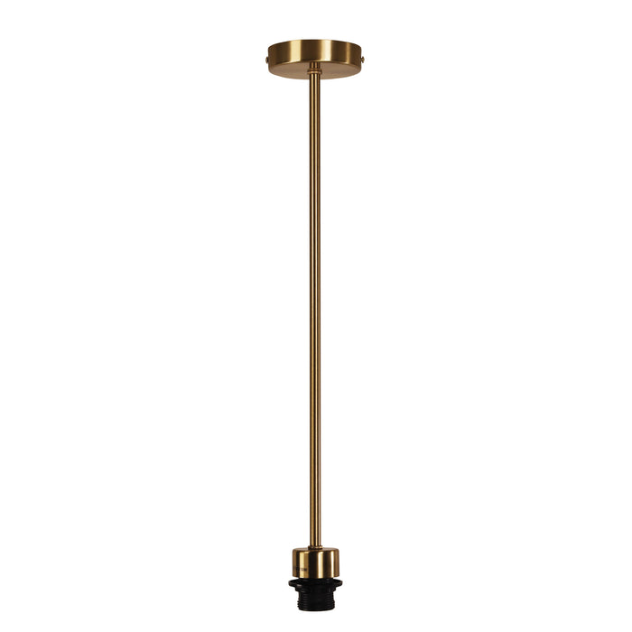 Parti Rod Satin Brass Lamp