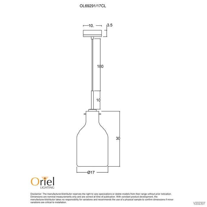 Holbeck.17 Pendant