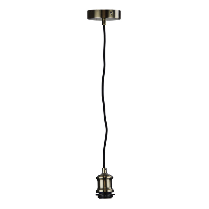 Albany Cord Antique Brass Light