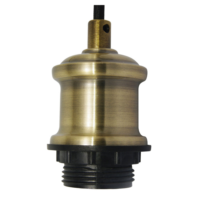 Albany Cord Antique Brass Light