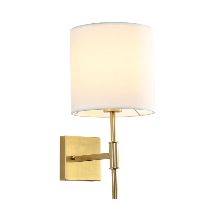 Bella Satin Brass Wall Sconce