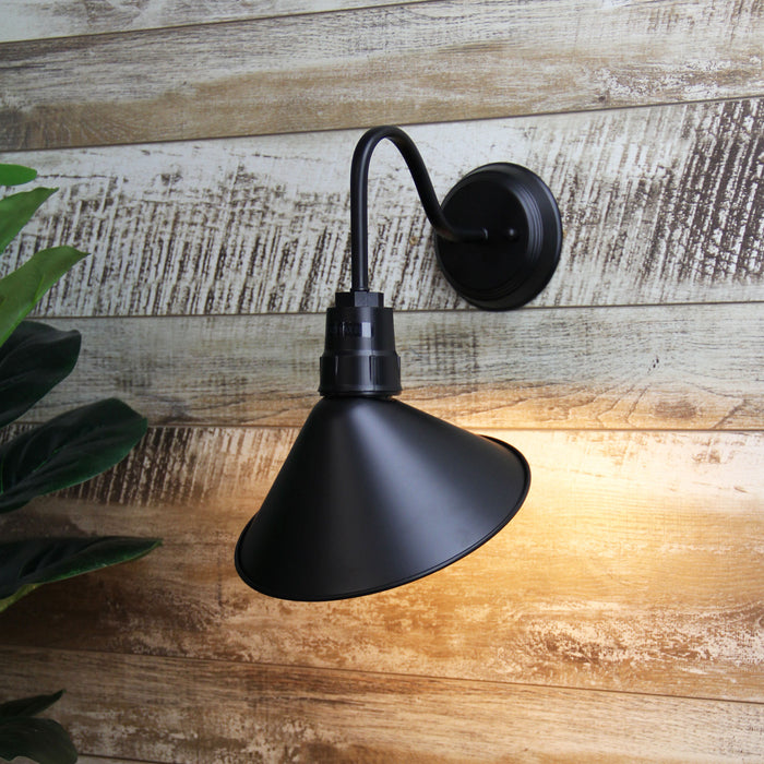 Derwent Black Wall Light