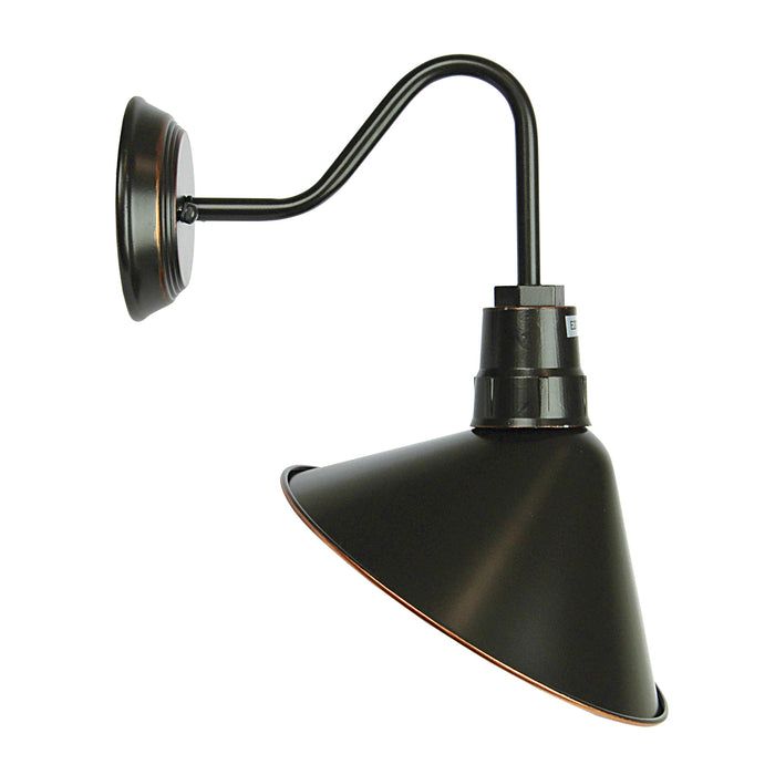 Derwent Dark Bronze Wall Light