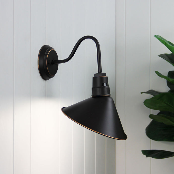 Derwent Dark Bronze Wall Light