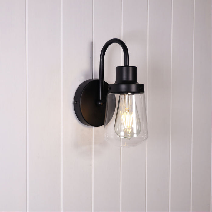 Kilcoy - Black Wall Light