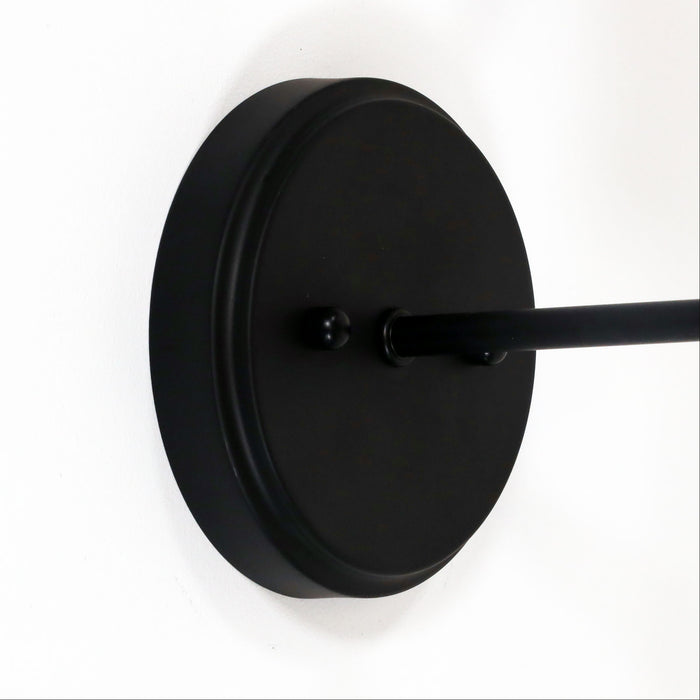 Kinbury Black Wall Light