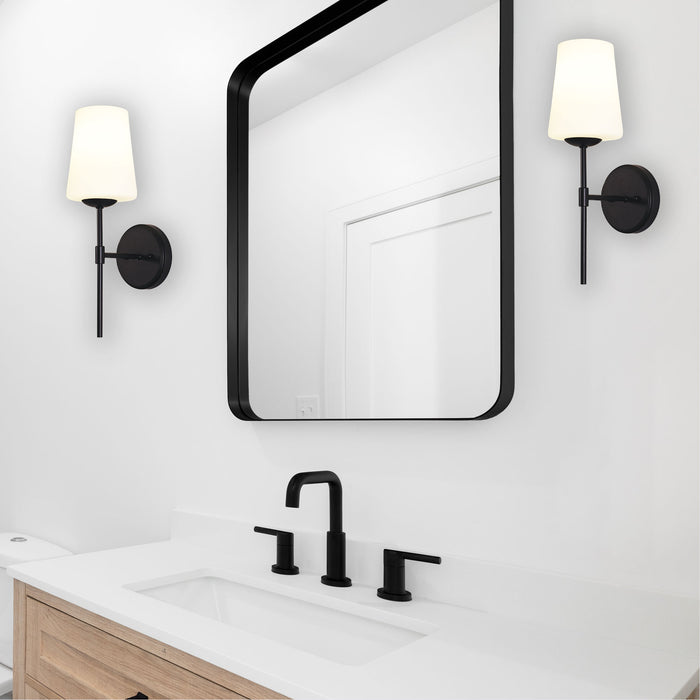 Kinbury Black Wall Light