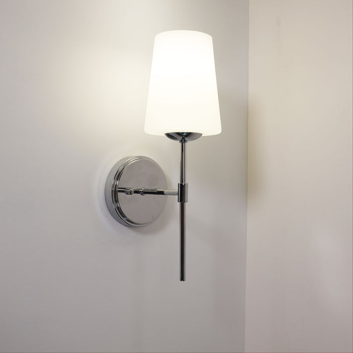 Kinbury Chrome Wall Light